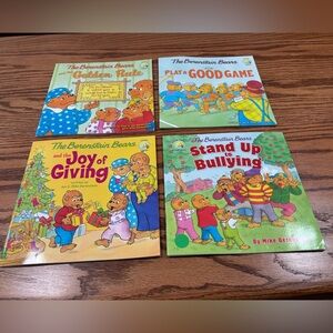 BERENSTAIN BEARS Living Lights Faith Story Children's Book Set Jan Mike